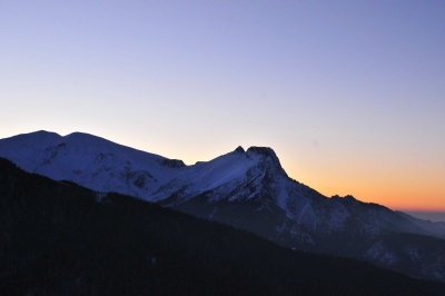 Tatry wieczorem